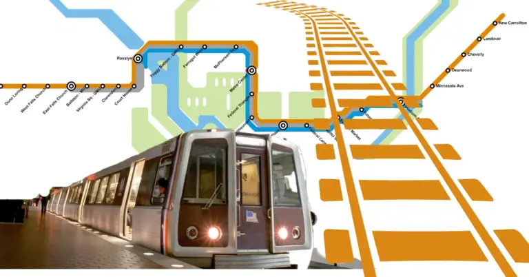 DC Metro Orange Line 9 DC METRO ORANGE LINE